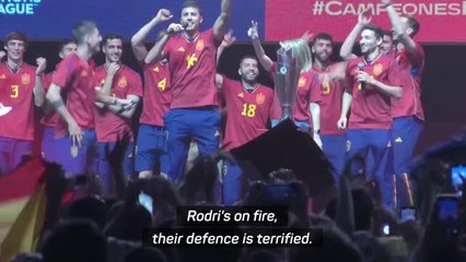 Espagne - Quand Rodri met le feu devant les fans de la Roja