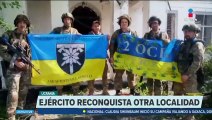 Ucrania: Ejército reconquista otra localidad