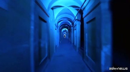 Sui portici di San Luca le luci (e la musica) del palco di Cremonini