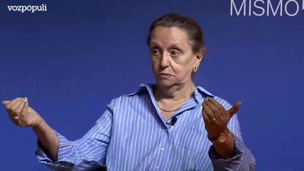 Amelia Valcárcel, feminista histórica del PSOE y ex consejera de Estado, pide el voto para Feijóo