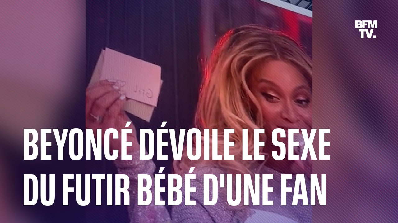 En plein concert, Beyoncé dévoile le sexe du futur bébé d'une fan