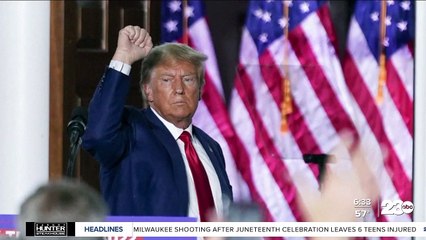 Trump talks about federal indictment, defends self