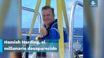El explorador Hamish Harding está en el submarino desaparecido que viajaba al Titanic