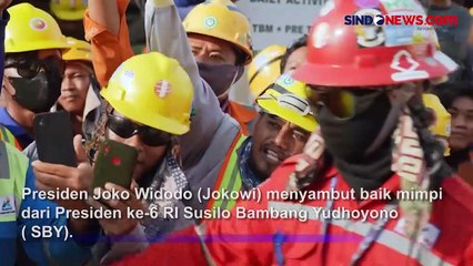 Tanggapi Mimpi SBY Satu Gerbong Kereta, Jokowi: Ya, Bagus