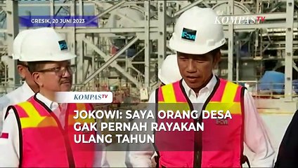 Besok Ultah, Jokowi: Saya Orang Desa Enggak Pernah Rayakan Ulang Tahun
