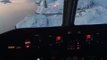 Ce pilote de ligne atterrit dans un aéroport du Groenland : images Magnifiques