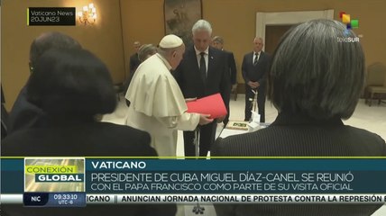 Conexión Global 20-06: Presidente cubano se reunió con el Papa Francisco