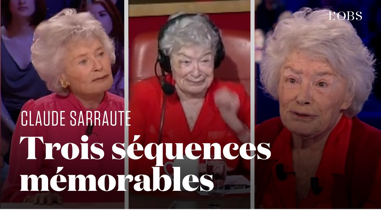 Claude Sarraute : son sens de la repartie en trois séquences
