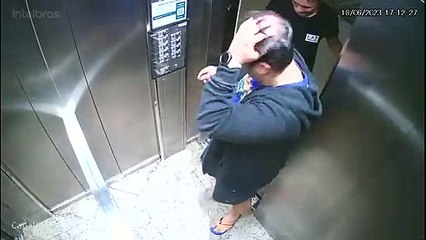 Câmeras flagram suspeito deixando apartamento após matar empresário em Vitória