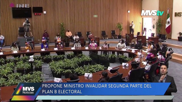 Propone ministro invalidar segunda parte del Plan B electoral