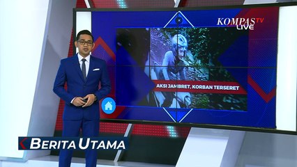 Detik-Detik Penjambret Bawa Kabur Tas Berisi Uang Rp12 Juta di Bandung!