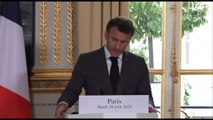 Migranti, Macron con Meloni: rafforzare controllo difese esterne UE