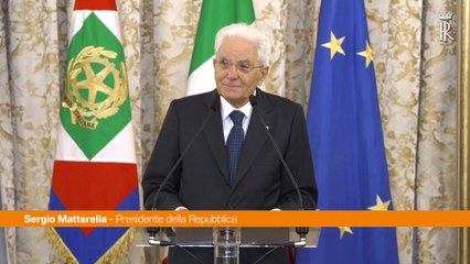Gdf, Mattarella "Presidio sicuro di legalità"