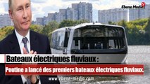 Poutine a lancé les premiers bateaux électriques fluviaux à Moscou.