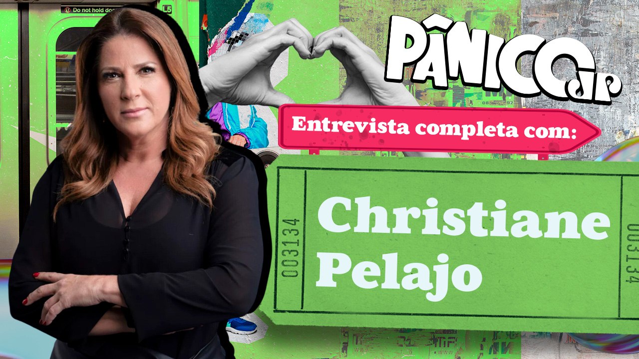 PÂNICO ENTREVISTA JORNALISTA CHRISTIANE PELAJO; ASSISTA NA ÍNTEGRA