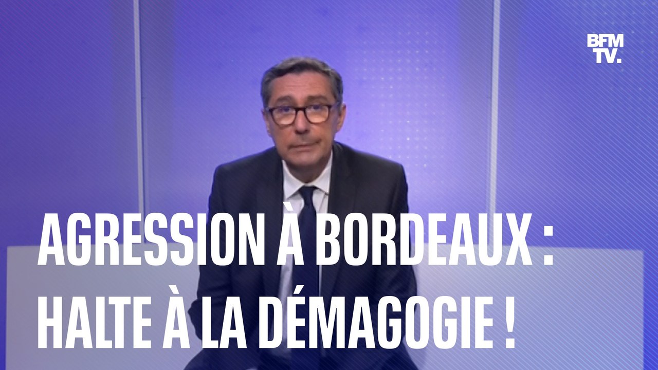 NEUMANN SE FÂCHE -  Agresion à Bordeaux: une récupération politique qui choque
