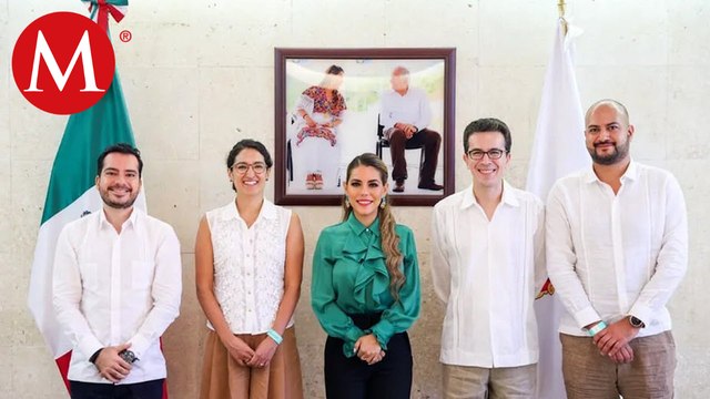 Evelyn Salgado firma acuerdo con director de Airbnb en México para impulsar promoción turística
