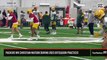 Packers WR Christian Watson During 2023 Offseason Practices