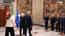 Mattarella riceve il presidente della Repubblica cubana