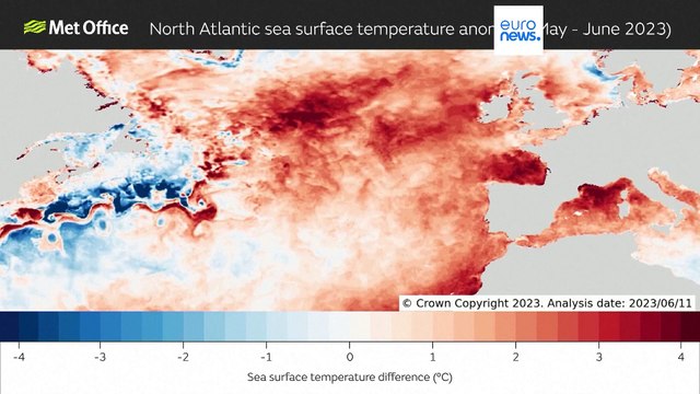 На Британские острова обрушилась волна морской жары