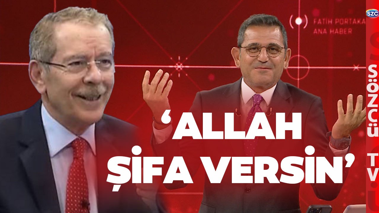 Fatih Portakal’dan ‘Kafa Buldum’ Diyen Abdüllatif Şener Yorumu! ‘Allah Şifa Versin’