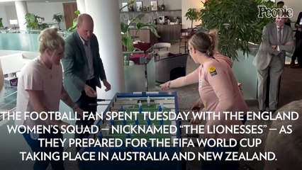Prince William Returns to the Lionesses' Den with England Soccer Team Visit — and Surprises Coach!