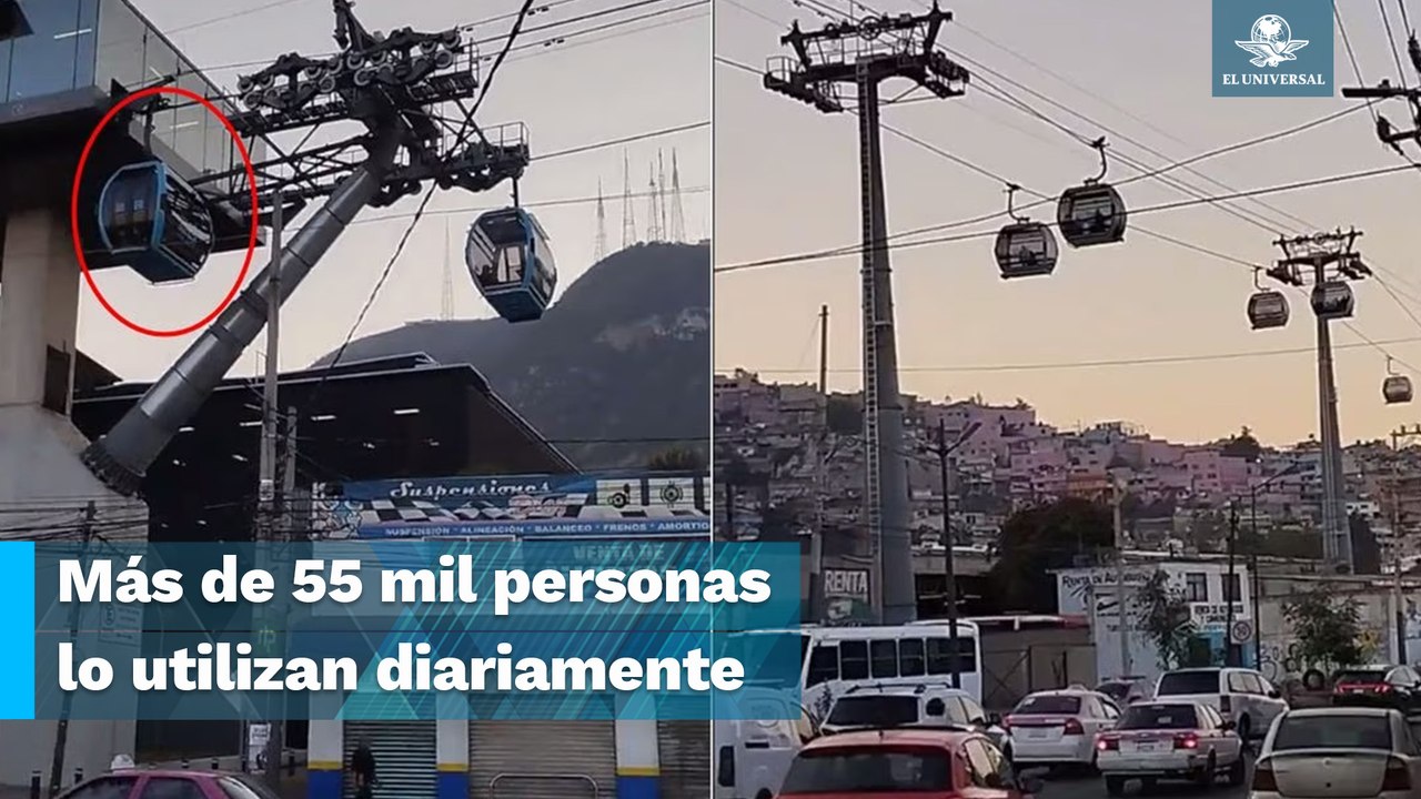 Cabinas del Cablebús en la Línea 1 quedan suspendidas: esto fue lo que pasó