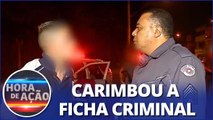 Policiais perseguem assaltantes de carro em Osasco e se surpreendem com a ficha criminal de um deles