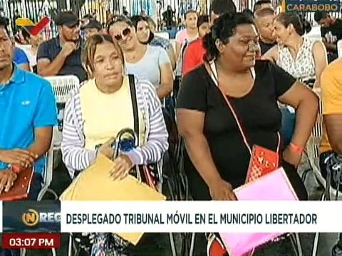 Carabobo | Habitantes del mcpio. Libertador son favorecidos con jornada del Tribunal Móvil