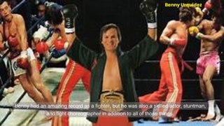 Benny Urquidez is an American former professional kickboxer, martial arts choreographer and actor.