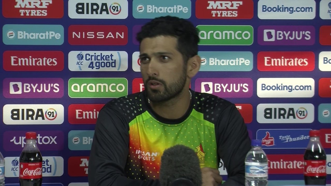 Zimbabwe's Sikandar Raza post Cricket World Cup qualifier win over Netherlands