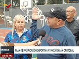 Táchira | Rehabilitan cancha deportiva en el sector Puertas del Sol del mcpio. San Cristóbal
