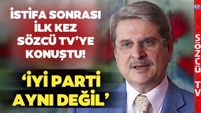 Aytun Çıray İstifa Sonrası İlk Kez Sözcü TV’ye Konuştu! ‘Parti Aynı Yerde Değil’