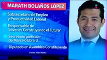 Marath Bolaños es el nuevo secretario de Trabajo