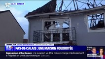Orages dans le Pas-de-Calais: une maison détruite par la foudre à Labourse, près de Béthune