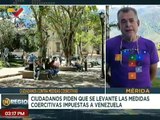 Pueblo merideño solicita el levantamiento de las medidas coercitivas impuestas a Venezuela