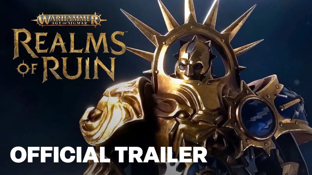 Warhammer Age of Sigmar Realms of Ruin Stormcast Eternals Faction Trailer