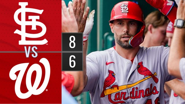 Resumen Cardenales de San Luis vs Nacionales de Washington | MLB 19-06-2023