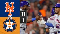 Resumen Mets de Nueva York vs Astros de Houston | MLB 19-06-2023