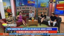 Hermana de Andrés García pide a Roberto Palazuelos respete su familia