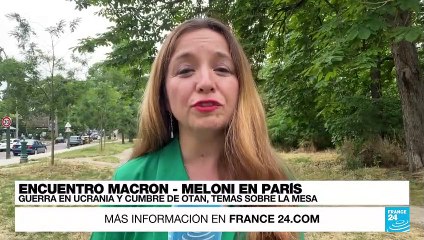 Informe desde París: presidente Macron recibió la visita de primera ministra de Italia