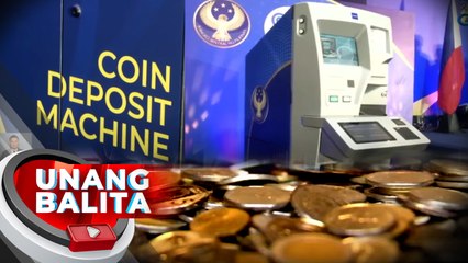 Mga barya, puwedeng ilipat sa E-Wallet gamit ang coin deposit machine | UB