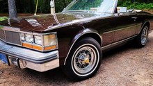1977 CADILLAC SEVILLE CONVERTIBL .      Classic muscle cars show. سيارات كلاسيكيه . #muscle #cars #show. # #سيارات @Classicmusclecars1 . Antique . muscle cars   Classic cars . Show E. .