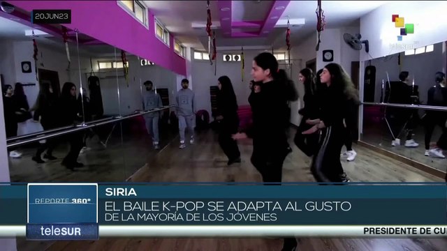 Jóvenes sirios conocen la cultura de otros pueblos a través de la danza asiática k-pop