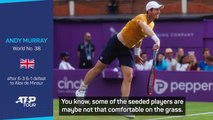 Murray sees chances against seeded players at Wimbledon