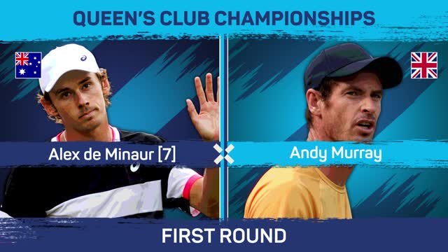 Murray suffers Wimbledon seeding blow in first round Queen's defeat