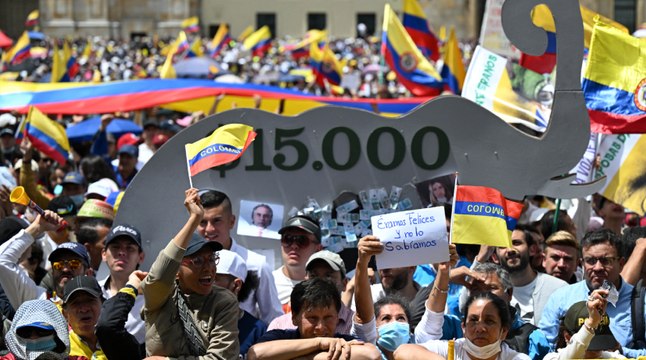 Así fue la jornada de marchas de la oposición en las principales ciudades del país