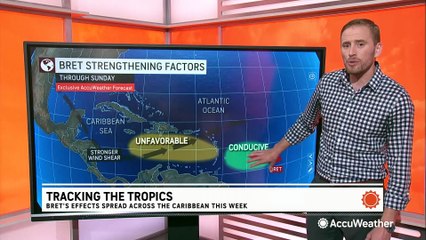 What are the odds that Tropical Storm Bret will become a hurricane?