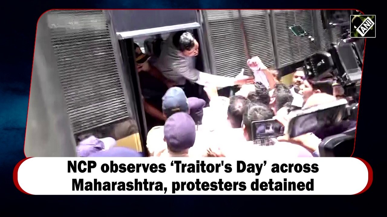 NCP observes ‘Traitors' Day’ across Maharashtra, protesters detained