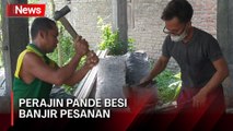 Perajin Pisau Kewalahan Layani Pesanan Jelang Idul Adha